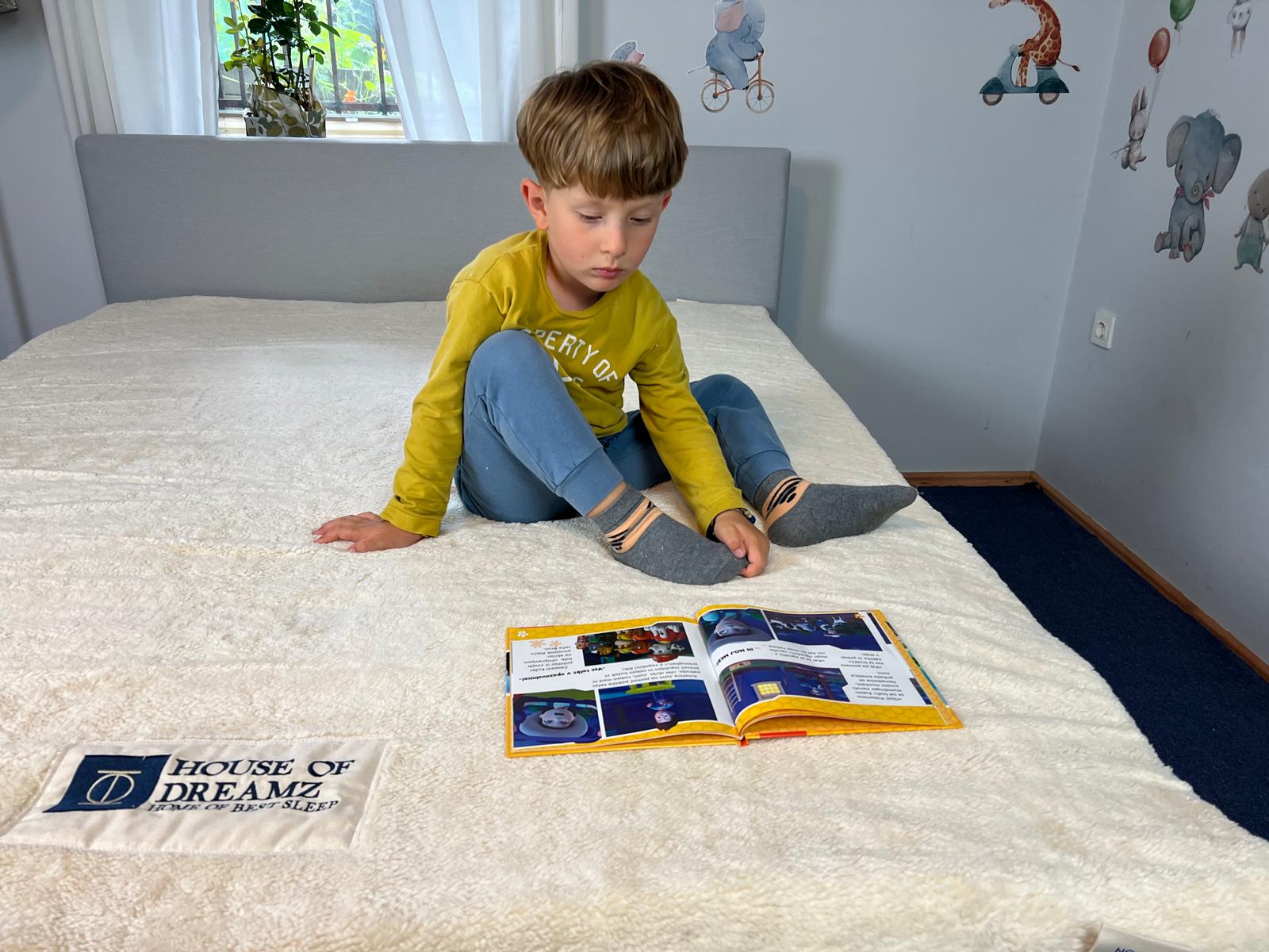 House Of Dreamz - Sobrecolchón de algodón orgánico y látex natural - House Of Dreamz