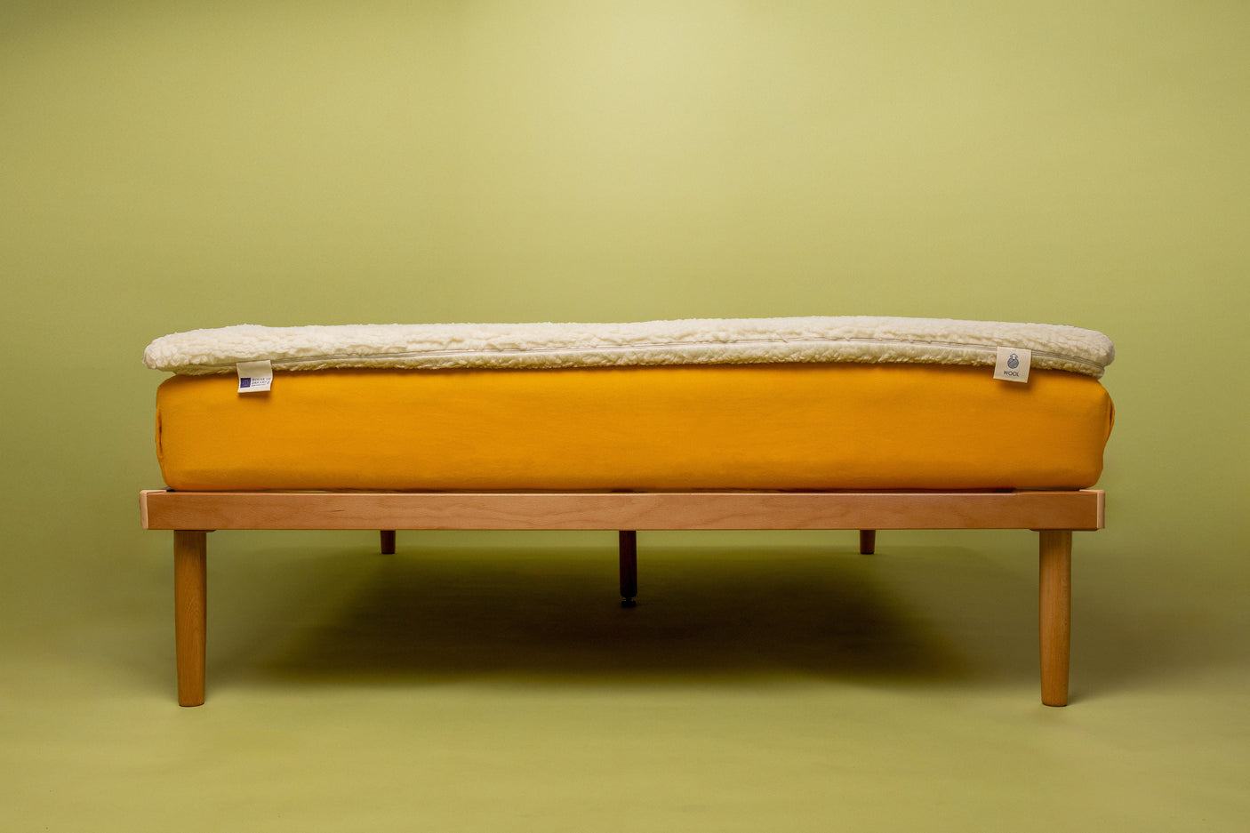 House Of Dreamz - Cubrecolchón de lana orgánica y látex natural - House Of Dreamz